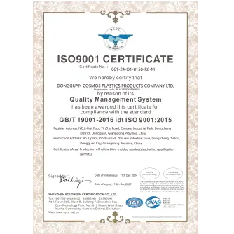 ISO 9001:2015 Syst&egrave;me de gestion de la qualit&eacute; 