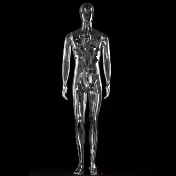 Mannequins masculins transparents : comment un design clair change les présentoirs de vente au détail